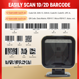 Interface USB 130W lecteur de codes-barres POS haute vitesse 200/min Scanner de plate-forme d'obturation globale pour une utilisation dans les supermarchés en stock - Product Image 4