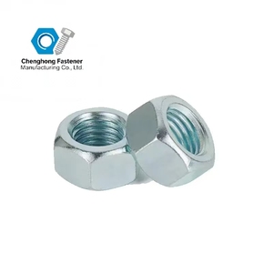 M20-M100 Metric kẽm mạ <span class=keywords><strong>Hex</strong></span> <span class=keywords><strong>Nut</strong></span> Lớp 8 hoàn toàn ren CNC gia công nhiệm vụ nặng nề - Product Image 1