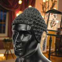 Véritable Religion Cosplay Bouddha Masque Réaliste pour Décorations De Fête D'Halloween Parc D'attractions