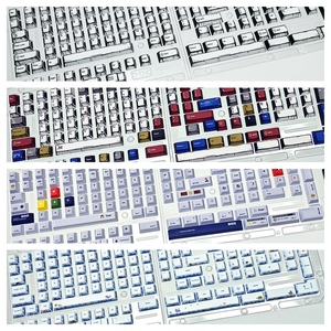 143 <span class=keywords><strong>Key</strong></span> Comic Personality Style <span class=keywords><strong>Key</strong></span> <span class=keywords><strong>Cap</strong></span> Sublimación térmica de cinco lados Cherry Profile PBT <span class=keywords><strong>Key</strong></span> <span class=keywords><strong>Cap</strong></span> Teclado mecánico - Product Image 1