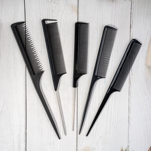 Peines para peluquería, peines para peinar y desenredar, peines antiestáticos para cortar el cabello de hombre, peines planos para cortar el cabello, hechos de - Product Image 1