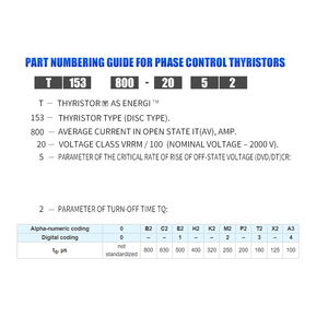 Cápsula de tiristores de Rusia, versión SCR, regulador de potencia, 2, 2, 2, 2, 1, 2, 2 - Product Image 6