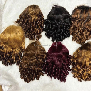 Perruque Lace Front HD Transparente sans <span class=keywords><strong>Colle</strong></span> 13x4, Cheveux Vietnamiens Bouclés Élastiques, Vierge Remy, Personnalisable, Vente en Gros - Product Image 4