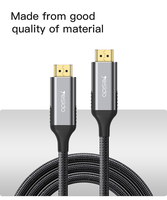 Cable H Yesido 8K Ultra Clear con Carcasa Metálica e Interfaz sin Retraso en la Transferencia de Datos