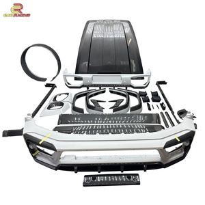 Nuevo Kit de Carrocería de Fibra de Carbono Seca para Mercedes-Benz Clase G W464 G63 G500 2019-2024, Parachoques Delanteros/Traseros y Capó - Product Image 1