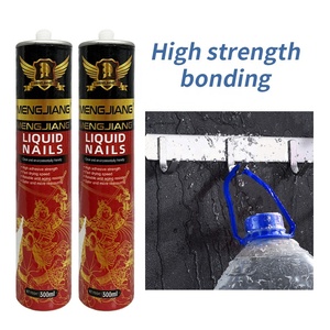 Adhésif sans clou imperméable <span class=keywords><strong>blanc</strong></span> beige pour la fixation de la construction, le travail du bois, les meubles, les quincaillerie métallique - Product Image 2