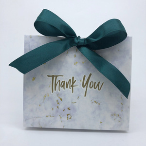 Wholesale Marble <b>Gift</b> <b>Box</b> Custom Logo Wedding <b>Gifts</b> for Guests Exquisite Candy Color <b>Christmas</b> <b>Gifts</b> <b>Box</b> with Ribbon - Product Image 5