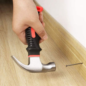 ค้อนตีตะปูหัวเหล็กขนาดเล็ก 8 ออนซ์ ด้ามพลาสติก ค้อนตีตะปูแบบมีเล็บ สำหรับงาน DIY OEM ใช้ในบ้านและตั้งแคมป์กลางแจ้ง - Product Image 3