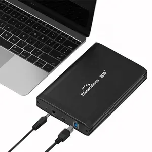 Hoge Kwaliteit Afneembare Stand Ssd Case Externe Usb3.0 Sata Harde Schijf 3.5 Inch Hdd Behuizing