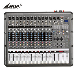 Bộ khuếch đại và loa Power <span class=keywords><strong>Mixer</strong></span> chuyên nghiệp trộn giao diện điều khiển với Bộ khuếch đại âm thanh <span class=keywords><strong>mixer</strong></span> 12 kênh kỹ thuật số - Product Image 1