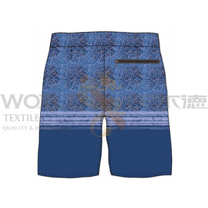 Pantalones cortos de playa para hombre, shorts con estampado Geo y rayas, precio de fábrica, gran oferta - Product Image 4