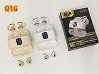 Nouveau produit transfrontalier en vogue Q16 – Écouteurs intra-auriculaires deux-en-un pour couple, haute qualité sonore, réduction de bruit ENC, LED longue durée