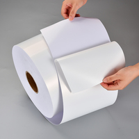 Papier autocollant PP brillant auto-adhésif étanche de 330mm de largeur pour imprimante Arrowjet