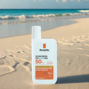 UVMUNE 400 Vegan Organic SPF 50 Sunscreen Cream Herbal Oil-Free Ingredients Sunblock with No White Cast Sun Protection