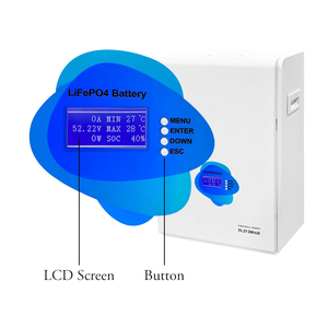 Paquete de Baterías de Iones de Litio Solares Shanpu de 51.2V 100Ah 200Ah, Paquete de Baterías LIFEPO4 de 5Kwh 10Kwh para Almacenamiento de Energía en el Hogar, Montaje en Pared - Product Image 6