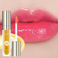 Huile à lèvres liquide hydratante et repulpante HUASURV au mangue, changeant de couleur, brillante, longue tenue, teinte fruitée, éclatant, enrichie en vitamine E