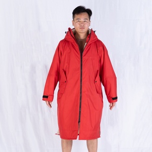 Custom Design Windproof <strong>Dry</strong> Surf Robe <strong>Coat</strong> Men Women Changing Robe Waterproof Children <strong>Swim</strong> Parka - Product Image 6