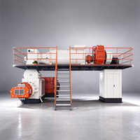 Ligne de production automatique de briques d'argile à haute efficacité, machine extrudeuse sous vide avec boîte de vitesses et roulement pour briqueterie