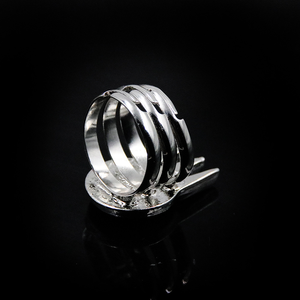 Bague en métal ajustable <span class=keywords><strong>Anime</strong></span> Death the Kid Skull pour cosplay Soul Eater - Product Image 5
