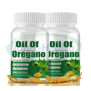 Cápsulas de Aceite de Orégano Orgánico Ausreson OEM, Apoyo Inmunológico y Antioxidante, Cápsulas de Aceite de Orégano con Aceite de Semilla Negra - Product Image 1