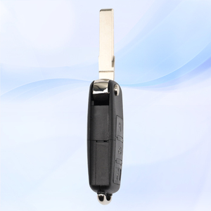 MS 3 botones con HU66 hoja de llave sin cortar carcasa de llave de Control remoto para Volkswagen Flip remoto vehículo inteligente funda de llavero en blanco - Product Image 4