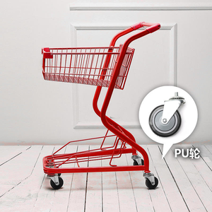 Cesta de Compras Profesional con Tapa para el Transporte de Comestibles y Mercancía al por Menor - Product Image 6