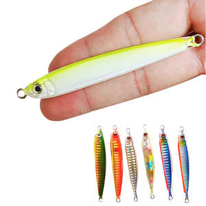 Leurre de pêche personnalisé en résine époxy imprimée pour achigan, truite, marlin, 12g-56g, OEM, jig coulant rapide pour pêche en mer, en bateau, en rivière - Product Image 4