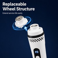 Lime à ongles électrique pour animaux de compagnie avec bac à poussière amovible pour un nettoyage facile, polissage des ongles sans souci pour chiens et chats, accessoire de toilettage