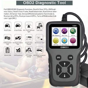 V311 OBD2 lettore di codici Scanner per strumenti di scansione automobilistica controllo del motore diagnostica per <span class=keywords><strong>auto</strong></span> - Product Image 4