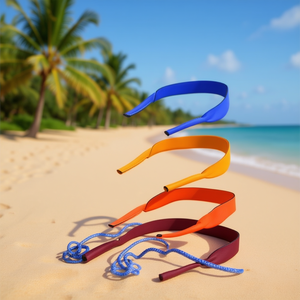 Correa para el Cuello para Gafas de Sol Deportivas AlbaCo, Paquete de 4, Cordón Flexible de Poliéster para Gafas - Product Image 2