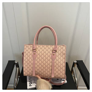 Usine directe femmes sacs rétro-imprimé à la mode minimaliste grande capacité sac fourre-tout sac à main à la mode pour femmes dames - Product Image 3