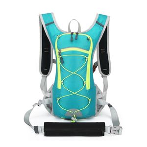 Sac à dos d'hydratation unisexe en nylon imperméable, sac à eau de sport tendance pour la randonnée, le cyclisme, la course à pied, le vélo - sans poche à eau - Product Image 5