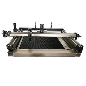 Nouvelle machine <span class=keywords><strong>de</strong></span> gravure et <span class=keywords><strong>de</strong></span> découpe laser CNC à tête simple ou double, avec rail coulissant interne, ensemble complet <span class=keywords><strong>de</strong></span> pièces, moteur, pilote, lentilles, miroirs, acier - Product Image 1