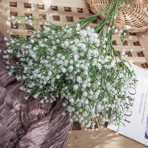CallaFloral Flor Artificial de Plástico de una Sola Rama Blanca para Decoración Interior del Hogar y Manualidades. - Product Image 1