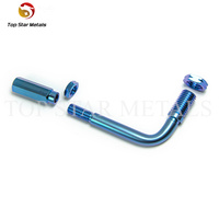 Ajustador de Cable de Acelerador CNC de 90 Grados TITST Motor, Ajustador de Cable de Freno y Embrague para Motocicleta Dirt Pit Bike, Repuestos