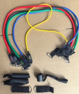 Ensemble <span class=keywords><strong>de</strong></span> 11 bandes d'exercice en latex durables et très élastiques pour la rééducation et l'entraînement - Product Image 2