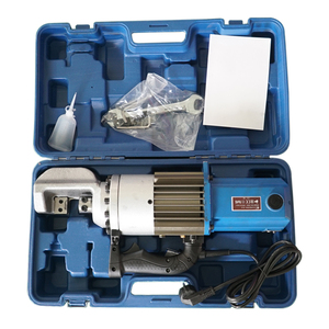 Coupe-ferraille électrique portable 220V, haute sécurité, corps bleu avec poignée noire et cordon d'alimentation - Product Image 6