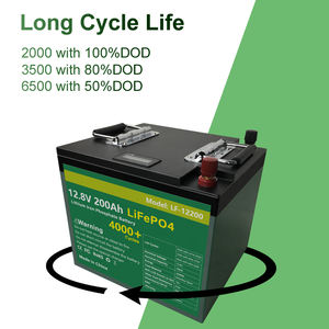 CERRNSS заводская цена 4000 + циклов Lifepo4 12V 200Ah батарея Lifepo4 200Ah аккумулятор - Product Image 4