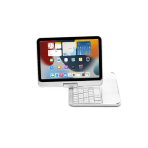 High Quality Nice Color Rotatable Magnetic Touchpad Wireless Keyboard Case For IPad Mini 6 2022