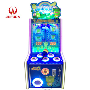 Nuovo <span class=keywords><strong>Design</strong></span> di vendita calda per bambini giochi Frog Paradise lotteria macchina da gioco Arcade Whac-A-Mole - Product Image 2