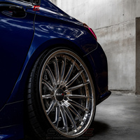 Jantes forgées en chrome poli sur mesure à plusieurs rayons, 2 pièces, 19, 20, 21 pouces, 5x120, jantes en alliage sport pour BMW Performance Car