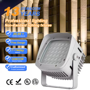 Lumières décoratives de parc extérieur en aluminium de lumières d'inondation de jardin de LED imperméables IP65 avec le CCT blanc chaud pour l'usage de paysage d'hôtel - Product Image 1
