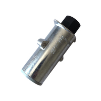 Prise de remorque en aluminium Autone TP03ES S Type 7 broches 24V avec écrou pour camion robuste
