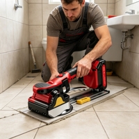 Machine à vibrateur de carreaux L&P 21V à moteur brossé, outil de pose de carreaux de grande taille, alimenté par batterie, garantie 1 an, sans fil, vente en gros OEM