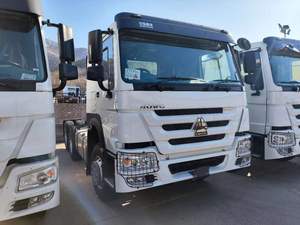 Truk traktor truk kepala roda 10 roda SINOTRUK HOWO 6*4 kualitas tinggi baru atau digunakan 371 400HP LHD RHD untuk dijual di Selandia - Product Image 2