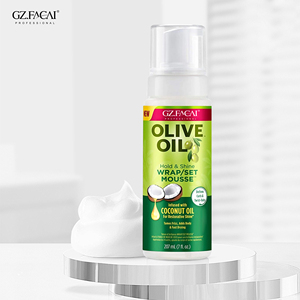 <span class=keywords><strong>Mousse</strong></span> <span class=keywords><strong>coiffante</strong></span> pour cheveux à l'huile d'<span class=keywords><strong>olive</strong></span> et de noix de coco, spray fixant fortifiant pour boucles, réduit la sécheresse et les frisottis - Product Image 1