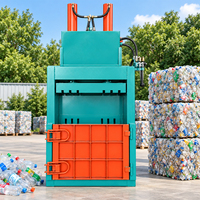 Presse à cartons verticale hydraulique pour le recyclage des déchets plastiques, bouteilles PET, papier, ferraille