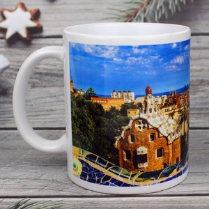 Taza de Cerámica Blanca para Sublimación Impression Pioneer con Asa en Forma de Corazón, 11 oz, Regalo de Boda - Product Image 2