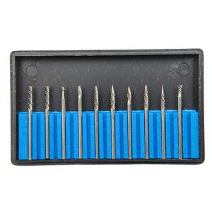 टंगस्टन कार्बाइड रोटरी Burrs उपकरण 2.35x3 के लिए, 2.35x2.35Mm लकड़ी Metalworking बिट रोटरी फ़ाइलें Burrs सेट - Product Image 1