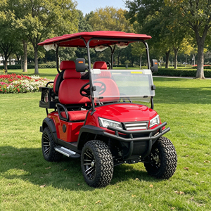Color Customization <b>4</b> Seater Golf Cart 72V Lithium DOT Certified with Extended Rear <b>Bed</b> for US Storage - Product Image 3